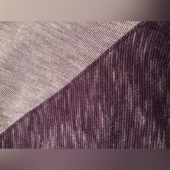 Weekends by Chicos Purple Spacedye Full Zip Jacket Size 2 Large - Picture 9 of 16